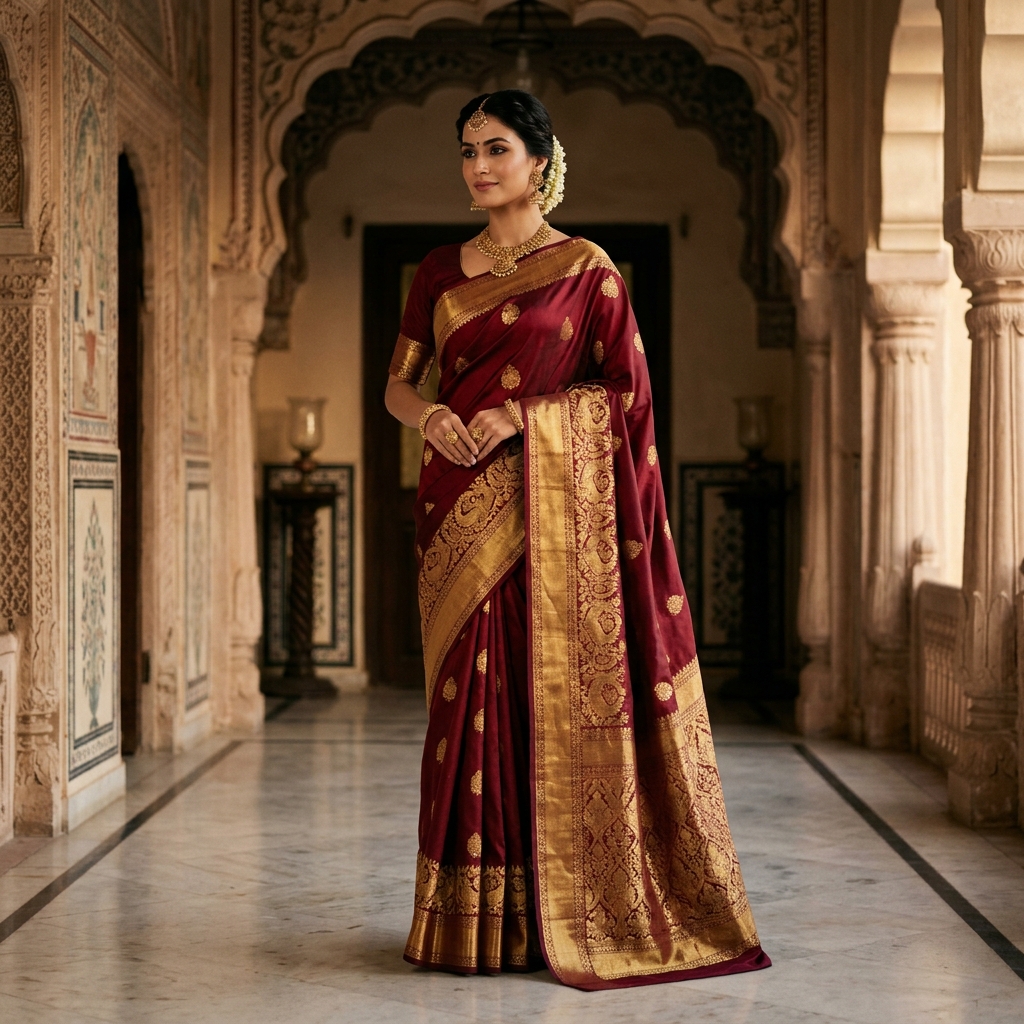The Rajkumari Bridal Silk